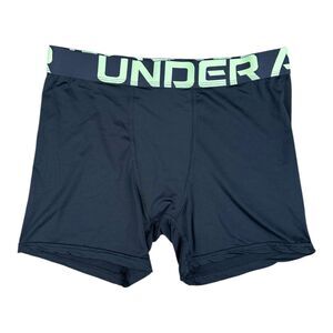 Under Armour Shorts Boys Youth Large Black Baselayer Training Athletic Kids